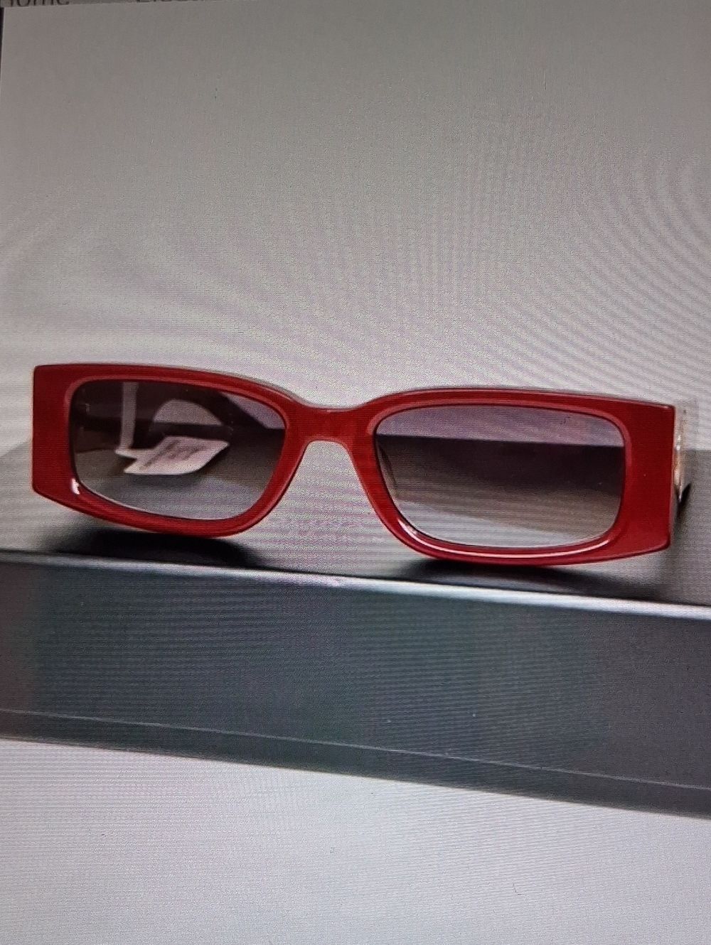 Carolina Lemke Berlin Panny Burgundy/Gold Sunglasses New In Original Packaging